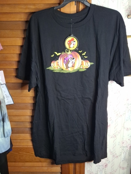 BUC-EE'S Tops - Bucees Black Halloween Pumpkin T-Shirt XL (Unisex) NWT